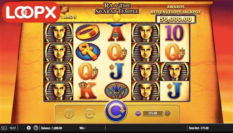 RA & The Scarab Temple Slot Machine .